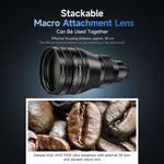 Teleobiettivo NEEWER 3X per smartphone, without Macro Lens, with Macro Lens, Universal Clip For 17mm Threaded Lens, LS-89 Upgraded Version