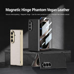 Custodia per telefono GKK Phantom in pelle vegana con cerniera magnetica integrata e chiusura pieghevole., For Galaxy Z Fold8 Ultra 5G