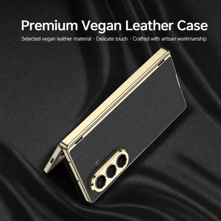Custodia per telefono GKK Phantom in pelle vegana con cerniera magnetica integrata e chiusura pieghevole., For Galaxy Z Fold8 Ultra 5G