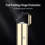 Custodia per telefono GKK Phantom in pelle vegana con cerniera magnetica integrata e chiusura pieghevole., For Galaxy Z Fold8 Ultra 5G
