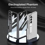 Custodia per telefono pieghevole GKK con cerniera Phantom magnetica integrata e supporto, For Galaxy Z Fold8 Ultra 5G