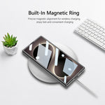 Custodia per telefono GKK Integrated Skin Fee in pelle vegana curva con magnete integrato., For Galaxy Z Fold8 Ultra 5G