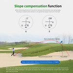 Telemetro laser da esterno ARTBULL YN-2000 con portata massima di 2000 m, multifunzione, per la misurazione di altitudine e angolo, ideale per il golf., YN-2000