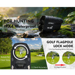 Telemetro laser da golf ARTBULL YN-650 con telescopio da 650 m, YN-650