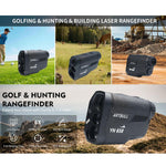 Telemetro laser da golf ARTBULL YN-650 con telescopio da 650 m, YN-650