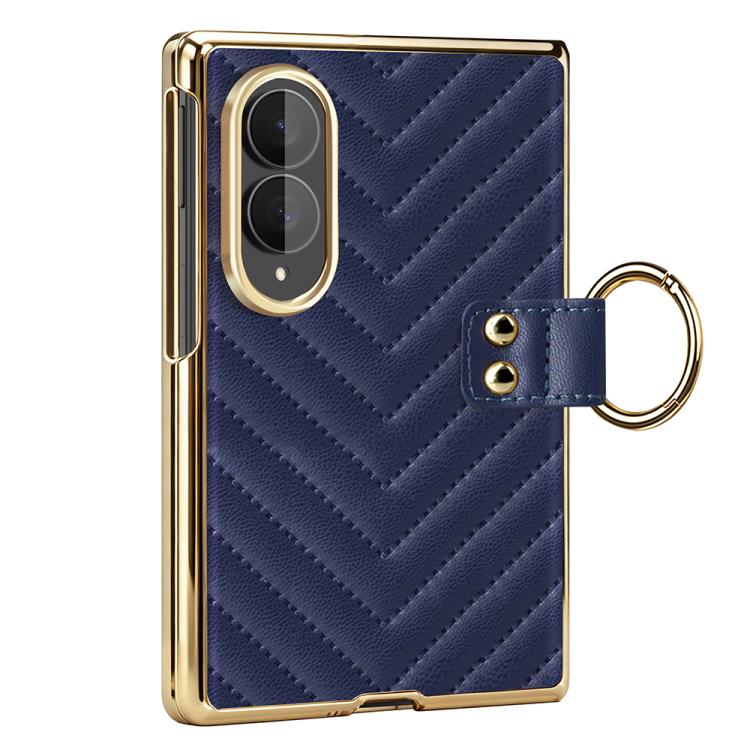 Custodia per telefono in pelle con anello in metallo serie Dream di VIETAO, For Galaxy Z Fold8 5G, For Galaxy Z Fold8 Ultra 5G