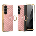 Custodia per telefono in pelle con anello in metallo serie Dream di VIETAO, For Galaxy Z Fold8 5G, For Galaxy Z Fold8 Ultra 5G