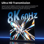 DOONJIEY DJSLHD8K Cavo in silicone per mirroring dello schermo da HDTV 8K 60Hz a HDTV UHD, 1m, 2m