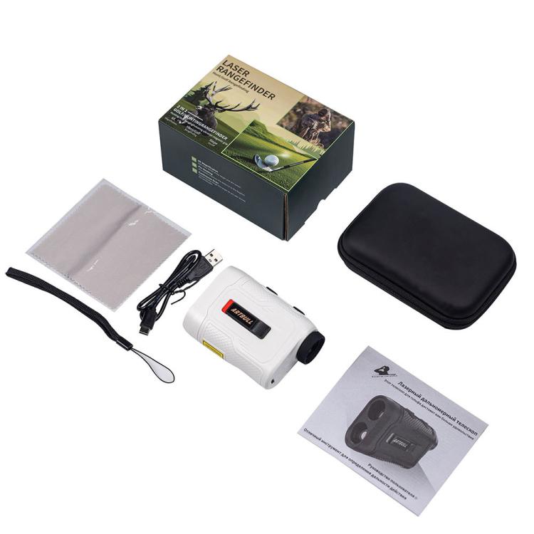 Telemetro laser vibrante per golf ARTBULL AR-650 con magnete, 650m, 1000m
