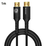 Cavo di mirroring dello schermo in silicone DOONJIEY DJSLHD16K da HDTV 16K 60Hz a HDTV UHD, 1m, 2m