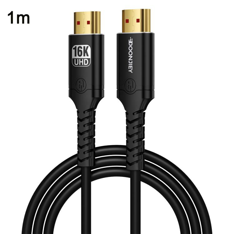 Cavo di mirroring dello schermo in silicone DOONJIEY DJSLHD16K da HDTV 16K 60Hz a HDTV UHD, 1m, 2m