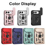 Cover scorrevole per fotocamera, custodia per telefono in TPU+PC, For iPhone Fold