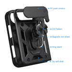 Cover scorrevole per fotocamera, custodia per telefono in TPU+PC, For iPhone Fold