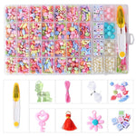 Kit per braccialetti fai da te con 36 griglie di perline, Minimalist Accessories, Multiple Accessories