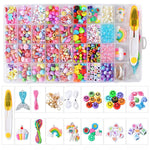 Kit per braccialetti fai da te con 36 griglie di perline, Minimalist Accessories, Multiple Accessories
