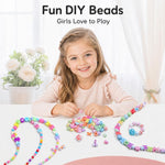 Kit per braccialetti fai da te con 36 griglie di perline, Minimalist Accessories, Multiple Accessories