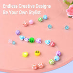 Kit per braccialetti fai da te con 36 griglie di perline, Minimalist Accessories, Multiple Accessories