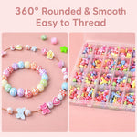 Kit per braccialetti fai da te con 36 griglie di perline, Minimalist Accessories, Multiple Accessories