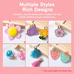 Kit per braccialetti fai da te per bambini con 24 griglie di perline, 24-grid (Energetic Girl), 24-grid (Crystal Rabbit), 24-grid (Dazzling Beads), 24-grid (Candy Bunny)