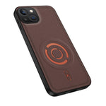 Custodia per telefono WANLONFENG Tech Fabric Texture Magnetic Hybrid PC TPU Hybrid, For iPhone 15 Pro Max, For iPhone 15 Pro, For iPhone 15