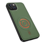 Custodia per telefono WANLONFENG Tech Fabric Texture Magnetic Hybrid PC TPU Hybrid, For iPhone 15 Pro Max, For iPhone 15 Pro, For iPhone 15