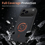 WANLONFENG Tech Custodia per telefono magnetica con texture in tessuto e 2 pellicole protettive per lo schermo incluse., For iPhone 17 Pro Max, For iPhone 17 Pro, For iPhone 17, For iPhone Air