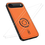WANLONFENG Tech Custodia per telefono magnetica con texture in tessuto e 2 pellicole protettive per lo schermo incluse., For iPhone 17 Pro Max, For iPhone 17 Pro, For iPhone 17, For iPhone Air