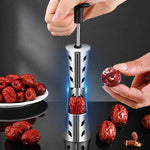 Snocciolatore per giuggiole LsCook Household in acciaio inox 304 a pressione