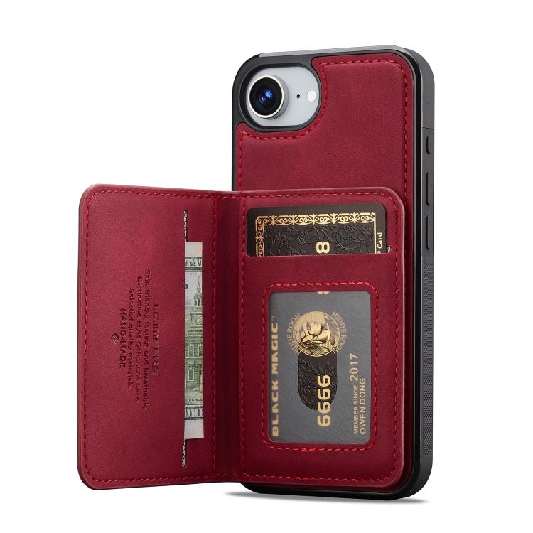 Custodia magnetica per telefono con porta carte RFID serie LC.IMEEKE L7., For iPhone Air, For iPhone 16 Pro Max, For iPhone 16 Pro, For iPhone 16 Plus