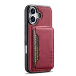 Custodia magnetica per telefono con porta carte RFID serie LC.IMEEKE L7., For iPhone 16, For iPhone 15 Pro Max, For iPhone 15 Pro, For iPhone 15 Plus / 14 Plus