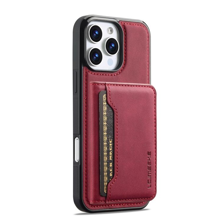 Custodia magnetica per telefono con porta carte RFID serie LC.IMEEKE L7., For iPhone 12 Pro Max, For iPhone 11 Pro Max, For iPhone 11, For iPhone 11 Pro
