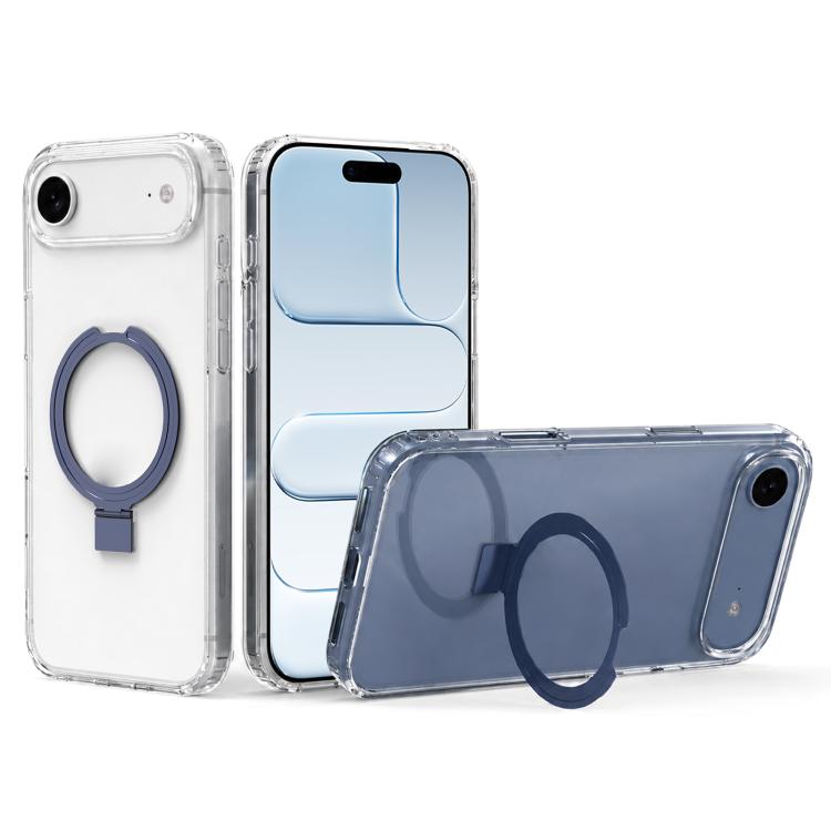 Custodia per telefono in acrilico PC antiurto con airbag a quattro angoli e supporto, For iPhone 17 Pro Max, For iPhone 17 Pro, For iPhone 17, For iPhone Air, For iPhone 16 Pro Max, For iPhone 16 Pro