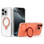 Custodia per telefono in acrilico PC antiurto con airbag a quattro angoli e supporto, For iPhone 17 Pro Max, For iPhone 17 Pro, For iPhone 17, For iPhone Air, For iPhone 16 Pro Max, For iPhone 16 Pro