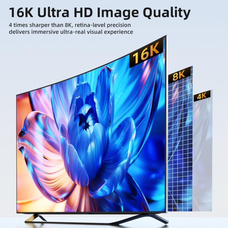 Cavo video DOONJIEY DJMS07 da Type-C a DisplayPort 2.1 Ultra HD 16K 60Hz con supporto per telefono., DJMS07