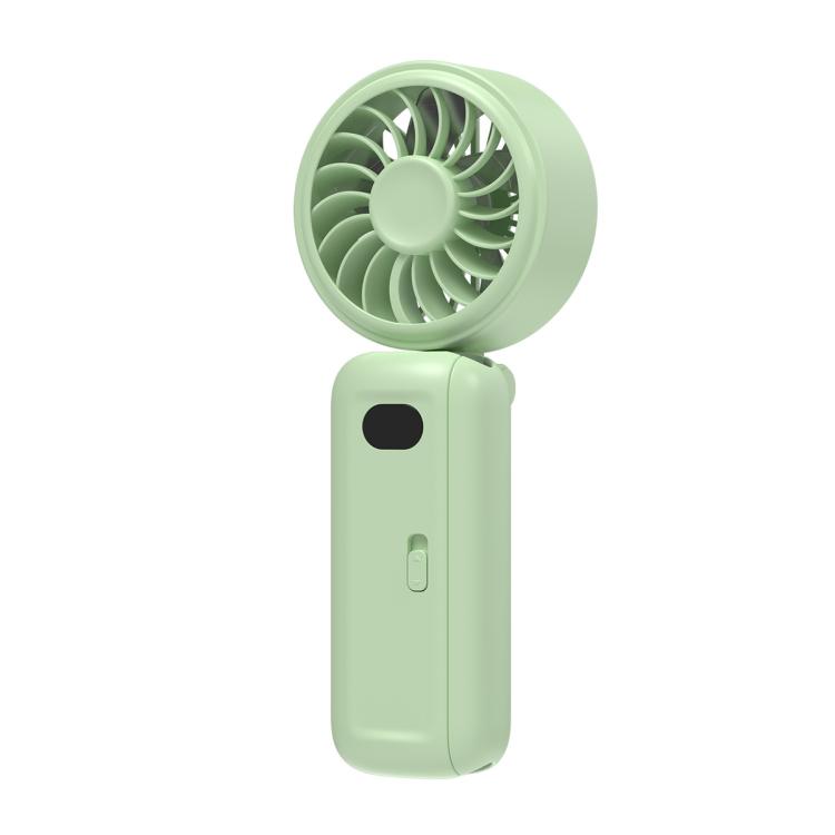 Mini ventilatore pieghevole con clip per ombrello, ricaricabile, portatile, per esterni.
