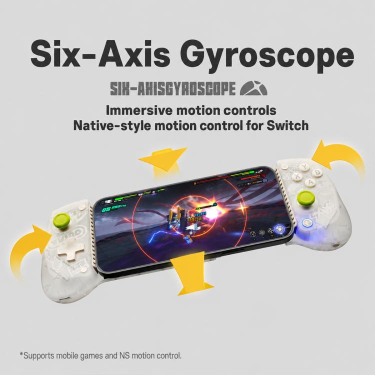 GameSir X5s Controller di gioco mobile telescopico wireless, X5s