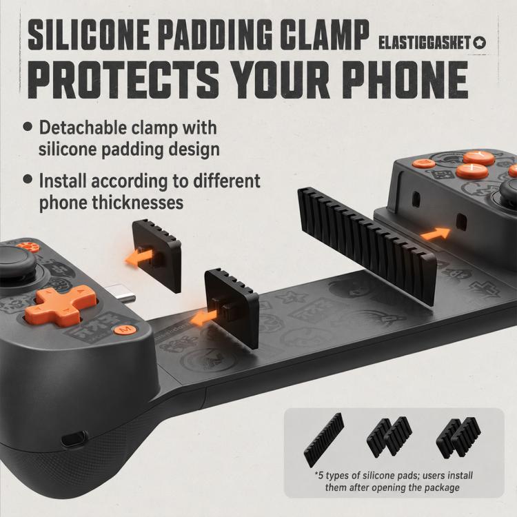 GameSir X5 Lite Controller di gioco mobile telescopico con connessione Type-C, X5 Lite