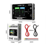 Amperometro digitale portatile LUOWEI D2 150W con funzione di curva