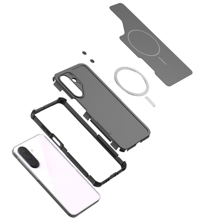 Custodia per telefono MagSafe in TPU + PC antiurto e dissipazione del calore., For Galaxy A27 5G