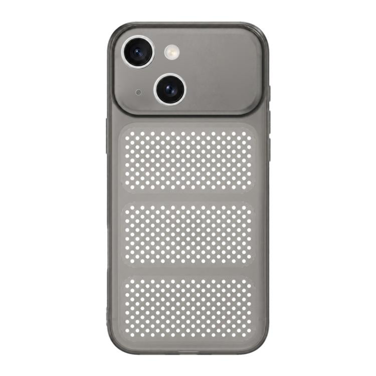 Ampia finestra, custodia per telefono in TPU traspirante e rinfrescante con rete., For iPhone 15