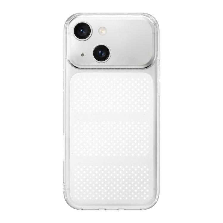 Ampia finestra, custodia per telefono in TPU traspirante e rinfrescante con rete., For iPhone 15