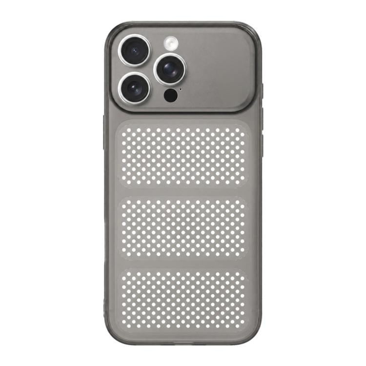 Ampia finestra, custodia per telefono in TPU traspirante e rinfrescante con rete., For iPhone 16 Pro, For iPhone 16, For iPhone 15 Pro Max, For iPhone 15 Pro