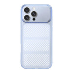 Ampia finestra, custodia per telefono in TPU traspirante e rinfrescante con rete., For iPhone 16 Pro, For iPhone 16, For iPhone 15 Pro Max, For iPhone 15 Pro