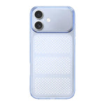 Ampia finestra, custodia per telefono in TPU traspirante e rinfrescante con rete., For iPhone 16 Pro, For iPhone 16, For iPhone 15 Pro Max, For iPhone 15 Pro