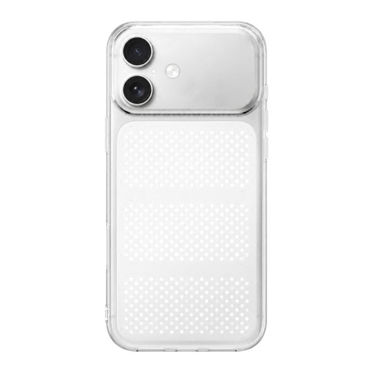 Ampia finestra, custodia per telefono in TPU traspirante e rinfrescante con rete., For iPhone 16 Pro, For iPhone 16, For iPhone 15 Pro Max, For iPhone 15 Pro