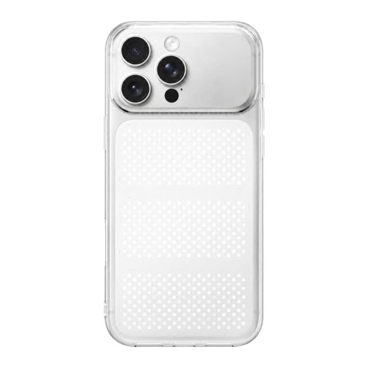 Ampia finestra, custodia per telefono in TPU traspirante e rinfrescante con rete., For iPhone 16 Pro, For iPhone 16, For iPhone 15 Pro Max, For iPhone 15 Pro