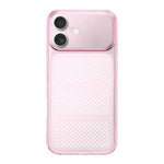 Ampia finestra, custodia per telefono in TPU traspirante e rinfrescante con rete., For iPhone 17 Pro Max, For iPhone 17 Pro, For iPhone 17, For iPhone 16 Pro Max