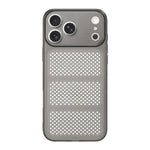 Ampia finestra, custodia per telefono in TPU traspirante e rinfrescante con rete., For iPhone 17 Pro Max, For iPhone 17 Pro, For iPhone 17, For iPhone 16 Pro Max