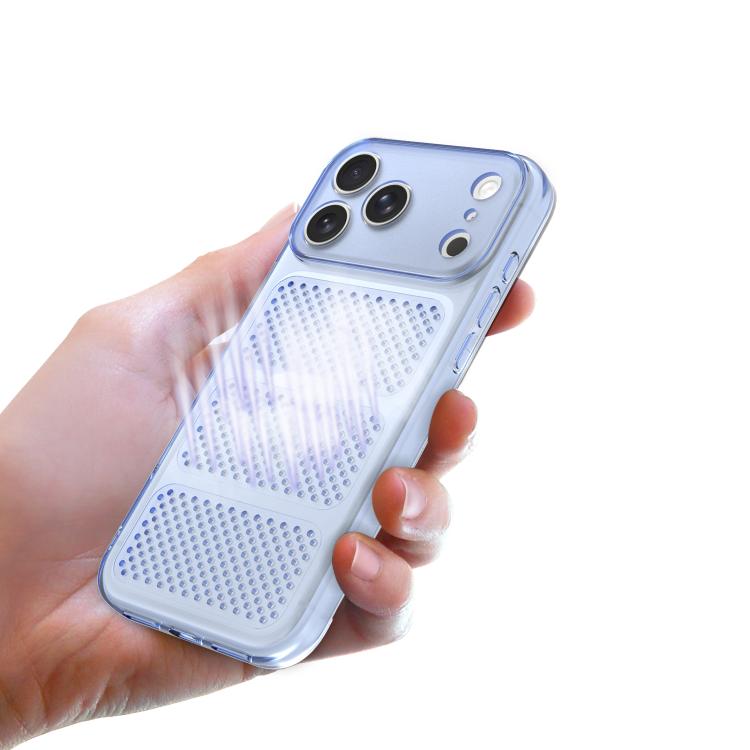 Ampia finestra, custodia per telefono in TPU traspirante e rinfrescante con rete., For iPhone 15