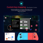 MOCUTE 062 Controller di gioco mobile Bluetooth estensibile con doppi joystick e grilletti a effetto Hall., 062